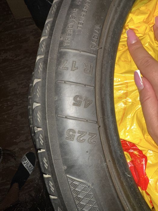 4 броя летни гуми 17 цола