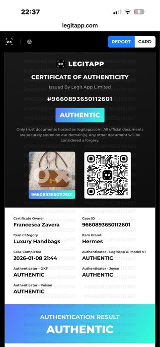 Genata hermes originala