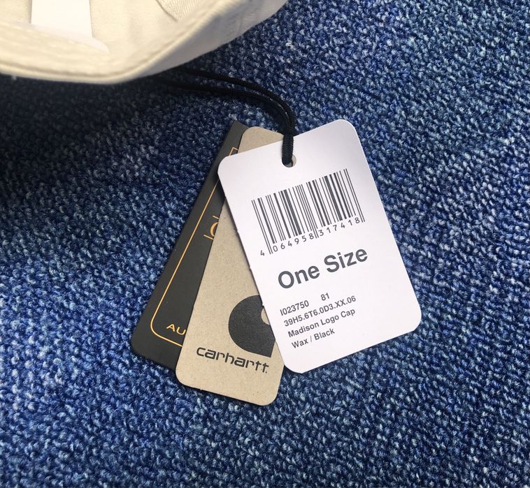 Carhartt WIP Madison Logo Cap ОРИГИНАЛНА шапка