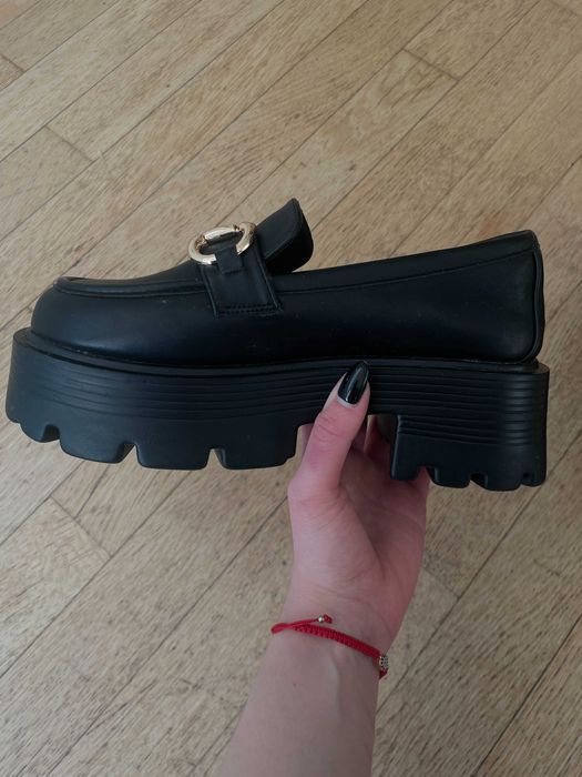 Chunky loafers с платформа , нови, №38