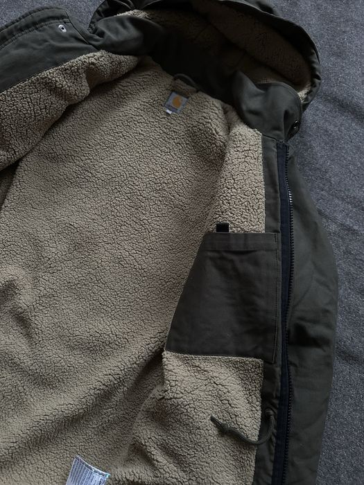 Carhartt hickman coat pile parka jacket