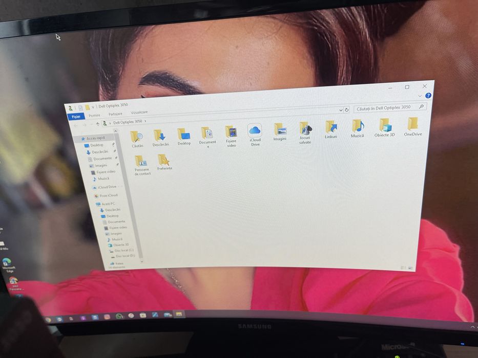 Sistem  PC  ca  nou unitate Deel  generatie 7 monitor led curbatr  Sam