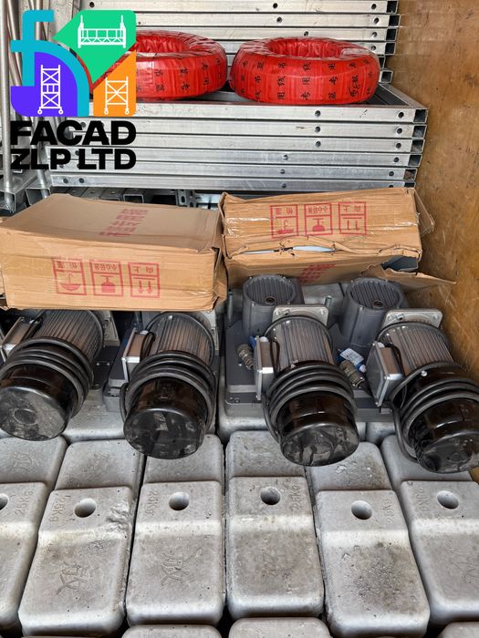 Фасадные люльки ZLP-630, никель, полный комплект, импорт, Китай