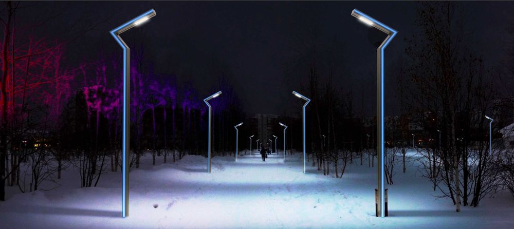 Уличные фонарь ЛЕД | Kocha LED fanari | Ishlab chiqaruvchidan | MGW-55