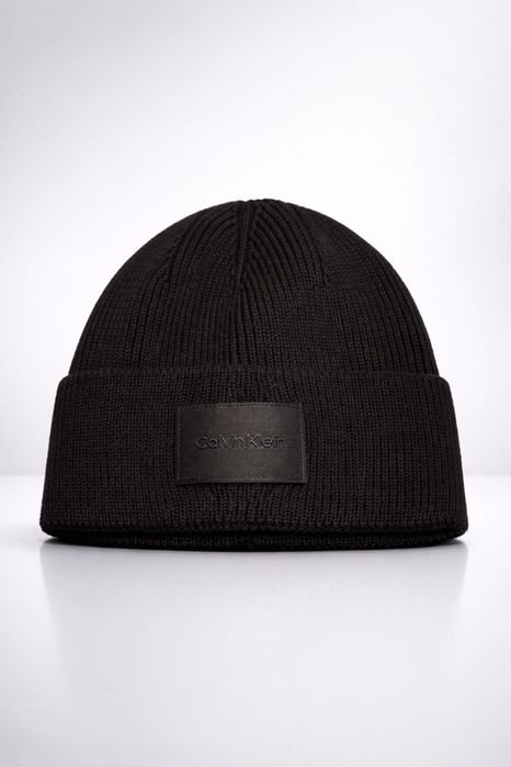 Căciulă Calvin Klein - neagră, unisex