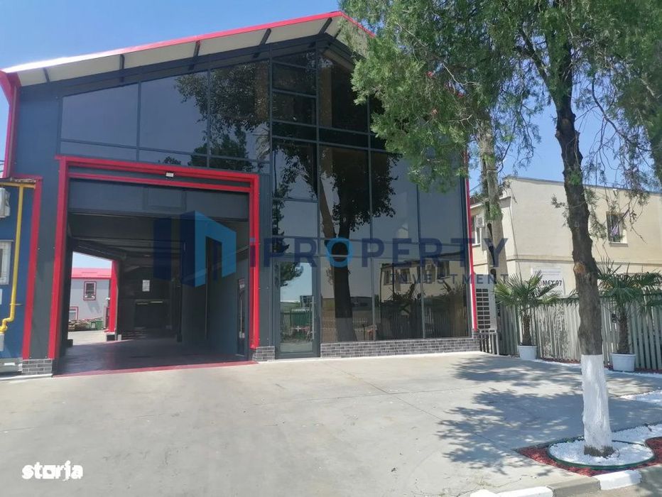 Spatiu Comercial | Hala 700 mp | Acces auto |  Paza video | Parcare de