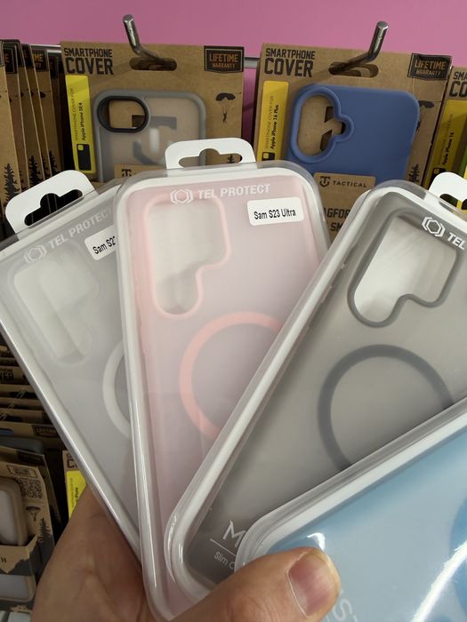 Samsung Galaxy S24 Ultra,Samsung Galaxy S23 Ultra матиран MAGSAFE гръб