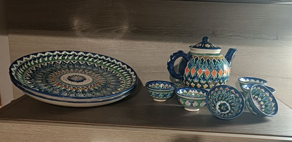 Блюдо для плова. Чайный набор