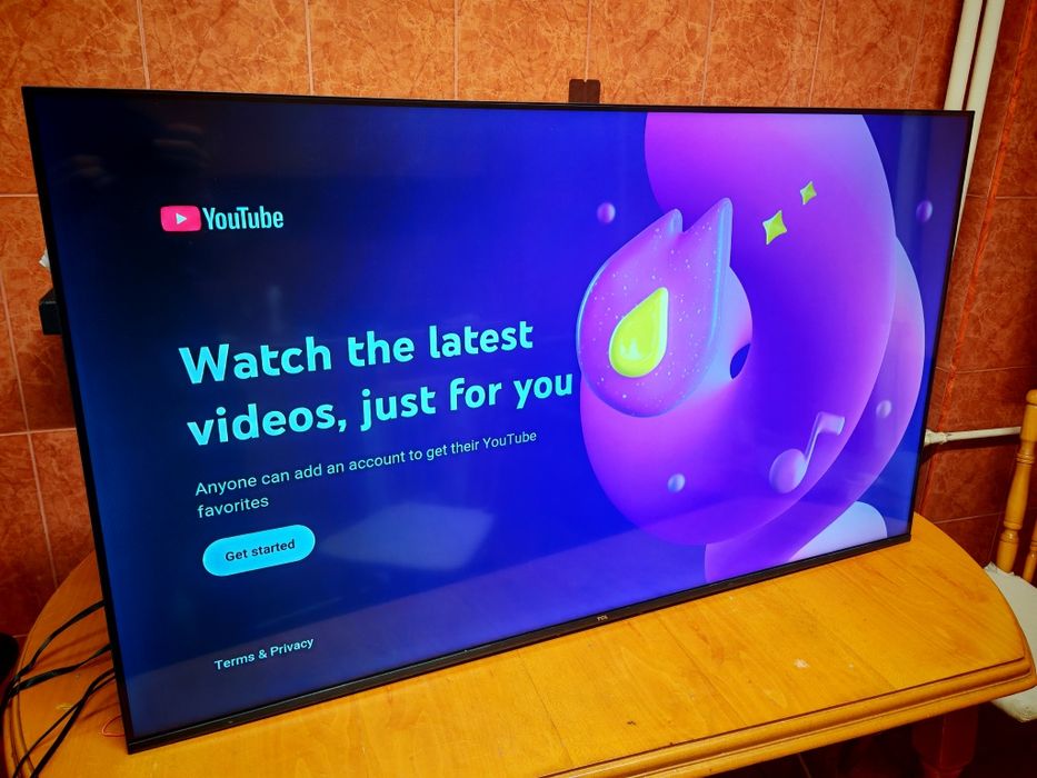 Smart TV 139cm TCL 4K Google TV Amanet Crangasi Lazar 54501