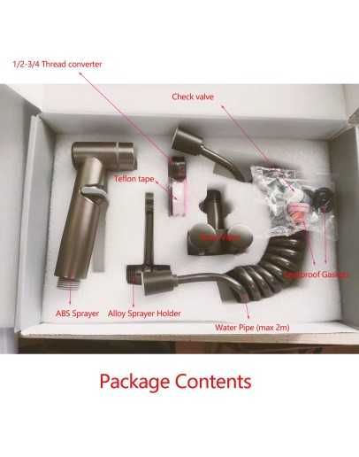 Душ за интимна хигиена  Ръчен биде душ за тоалетна