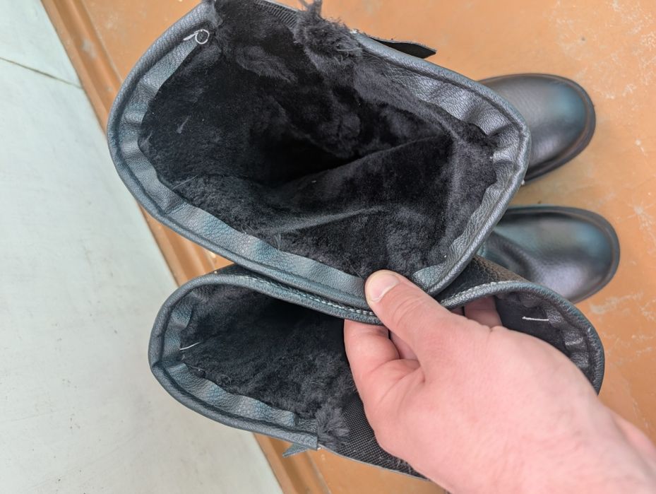 Зимние сапоги раб.44(Защитные)