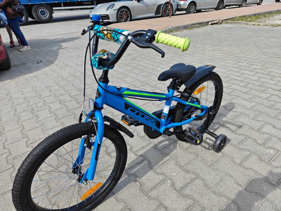 CROSS Алуминиев велосипед 20" BOXER син