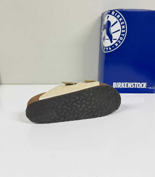 Birkenstock Arizona Metallic Gold