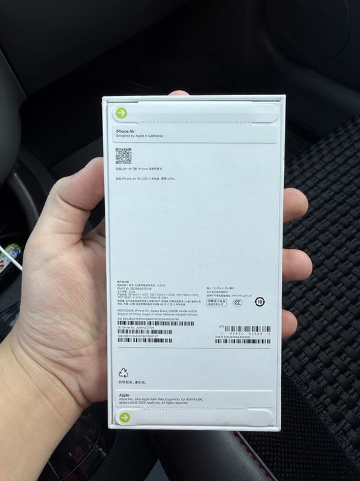 Iphone air yengi imei otkan