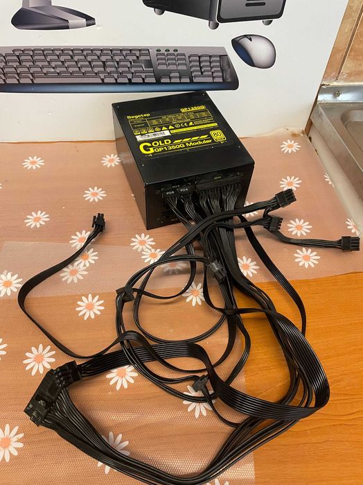 Sursa Segotep GP1350G, 1250W, modulara, 80 Plus Gold, garantie 6 luni