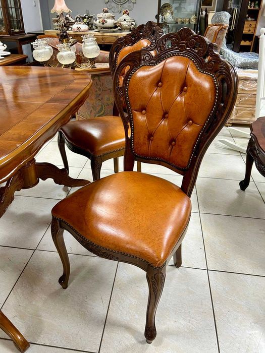 Класически трапезен комплект – маса с 4 стола  Холандия