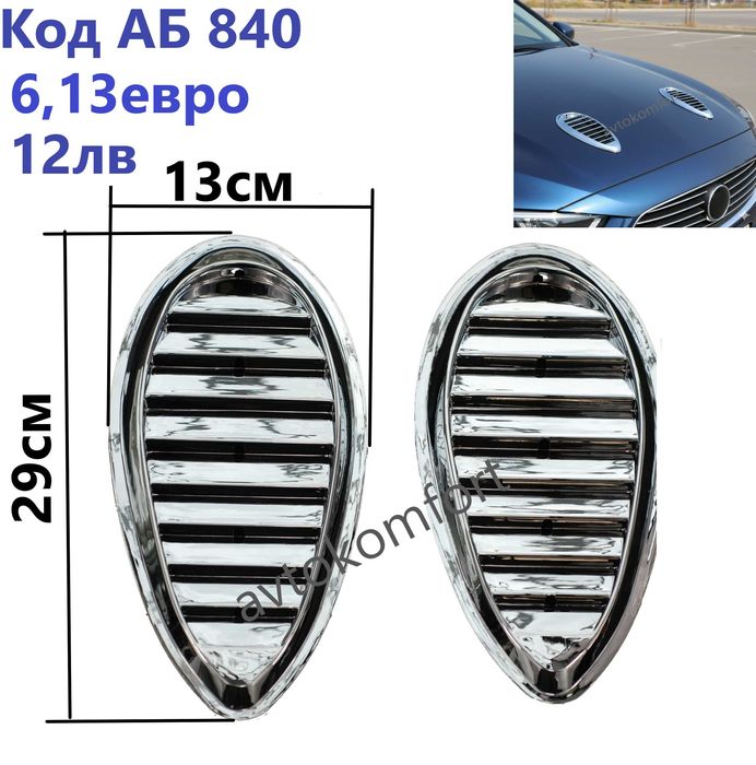 Имитация На Въздуховод За Преден Капак На Автомобил