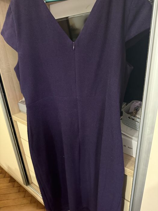 Rochie eleganta de ocazie de culoare mov