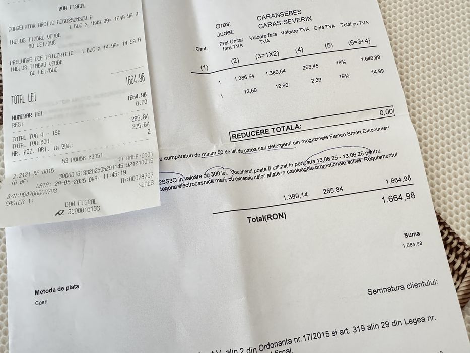 Congelator vertical Arctic