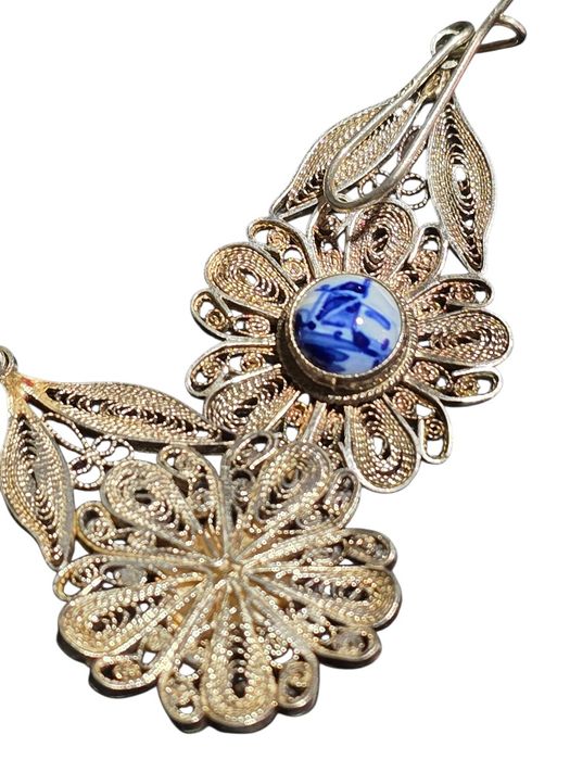 Cercei argint filigran