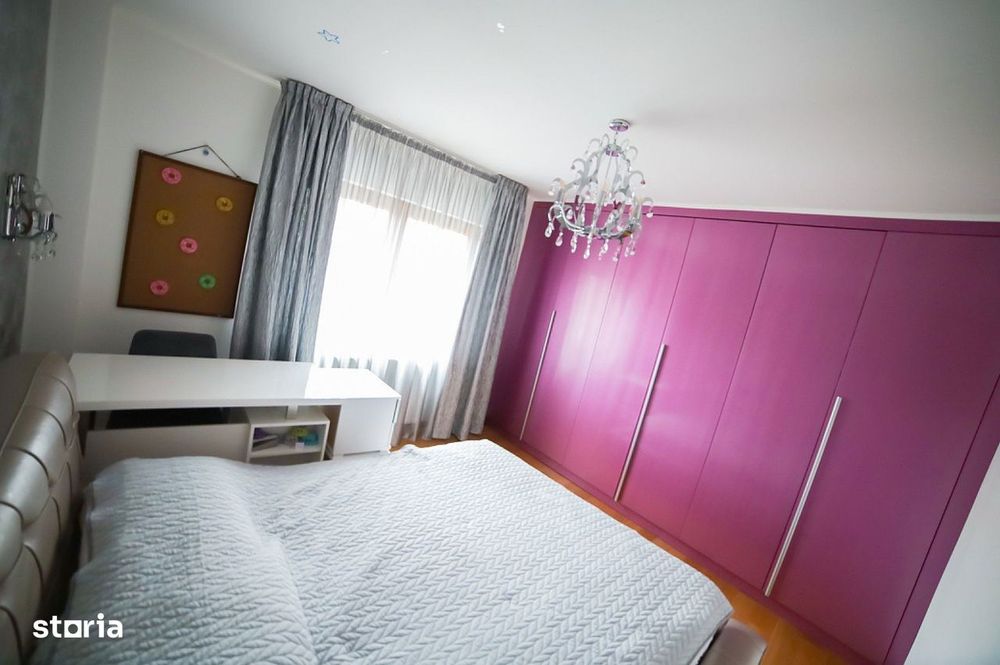 Scriitorilor, 2 camere decomandate, mobilat,  137000Euro