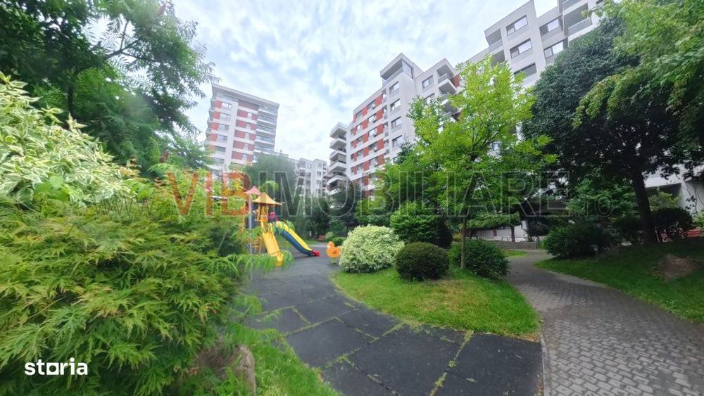 Pipera Plaza  - Four City North - 3 camere mobilat / utilat - cu parca