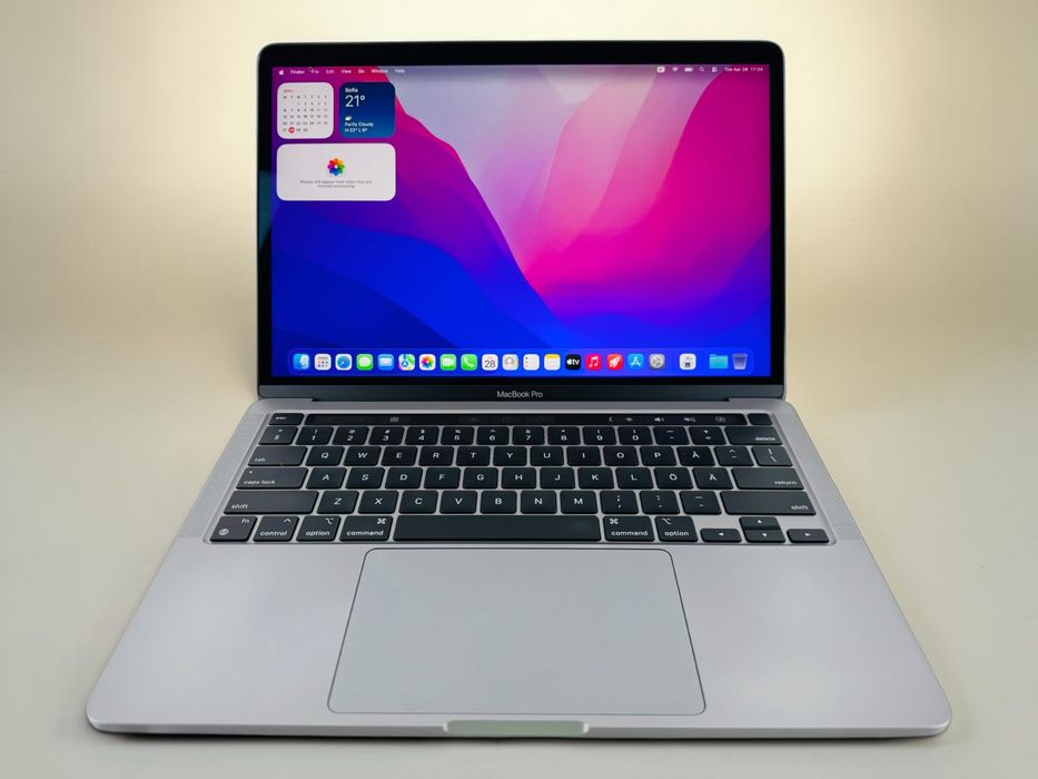 Apple MacBook Pro 13" M1 16RAM 512SSD Touch Bar Перфектен! Гаранция!