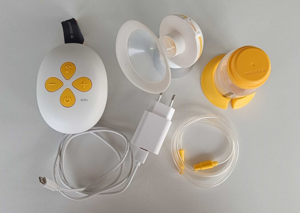 Medela Solo електрическа помпа за кърма + аксесоари