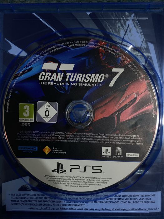 Диск Gran Turismo 7