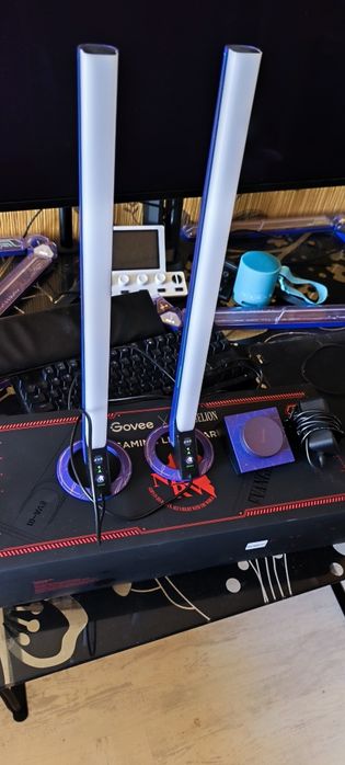 lumini ambientale Govee Wi-Fi Gaming Light Bars Evangelion EVA-01 H6047