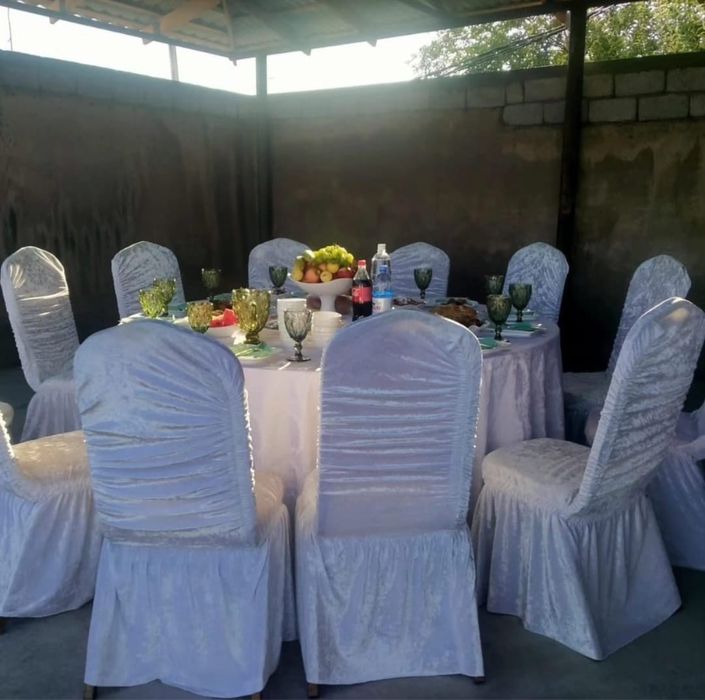 Стол стуля посуды комплект