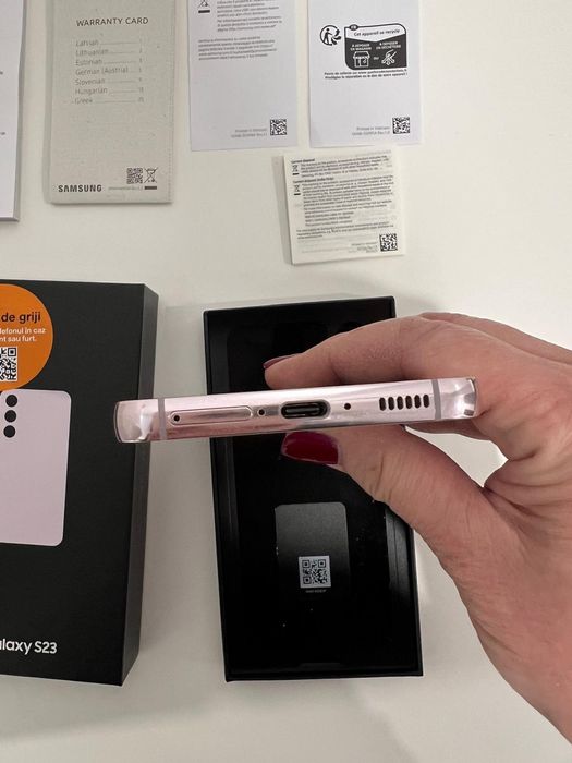 Samsung S23 lavender 256 GB in Garantie