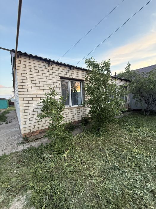 Зачаганск саман обл кирп 2015г,100кв/м,5 соток ,цена 18,5млн