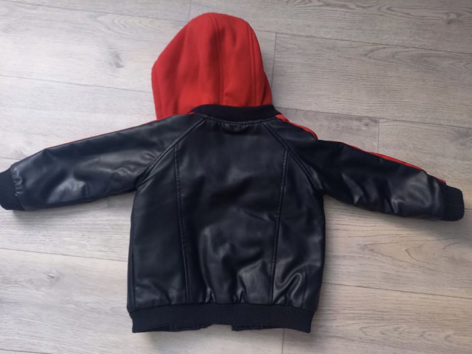 Кожаная курточка размер 92