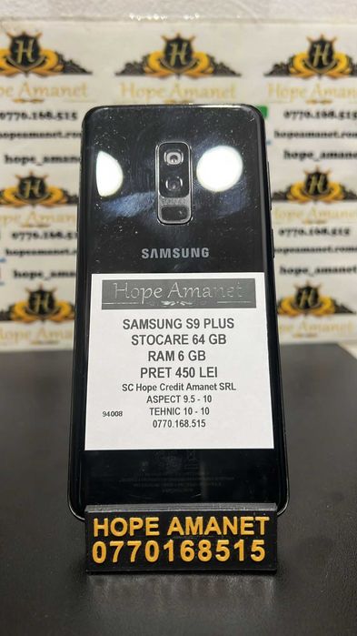 Hope Amanet P3 SAMSUNG S9 PLUS 64 GB / 6 GB RAM