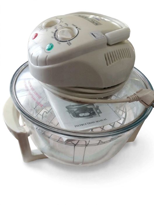 Халогенна фурна Rohnson R-292 Easy Cook 12L - конвекторна, с книжка