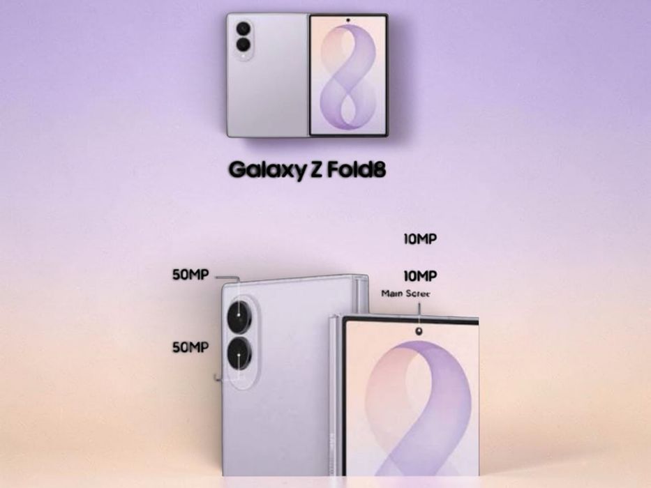 Samsung Galaxy Z Fold 8 5G 512GB 12RAM Graphite / Cream / Lavender ЧИСТО НОВ! 2г. Гаранция!