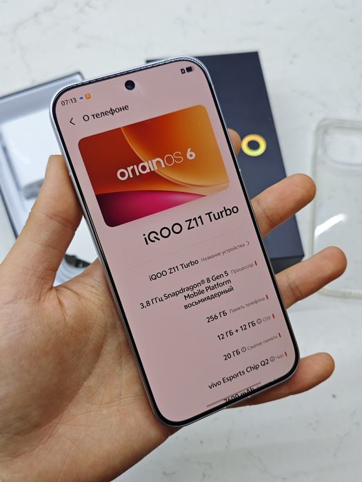 IQOO Z11 Turbo 256Gb White Sotlad