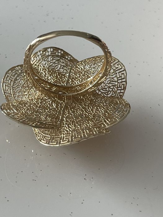 Inel aur 14k Floare Venetiană