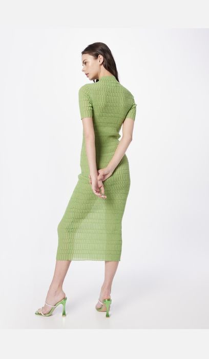 Лятна рокля зелен цвят