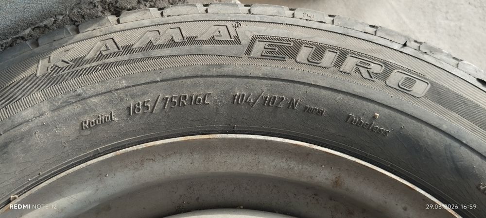 Продаются покрышки с дисками на газель.в хорошем состояние.