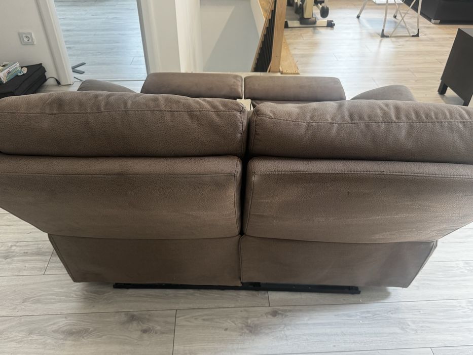 Set canapele 2 locuri cu recliner si canapea cu 3 locuri