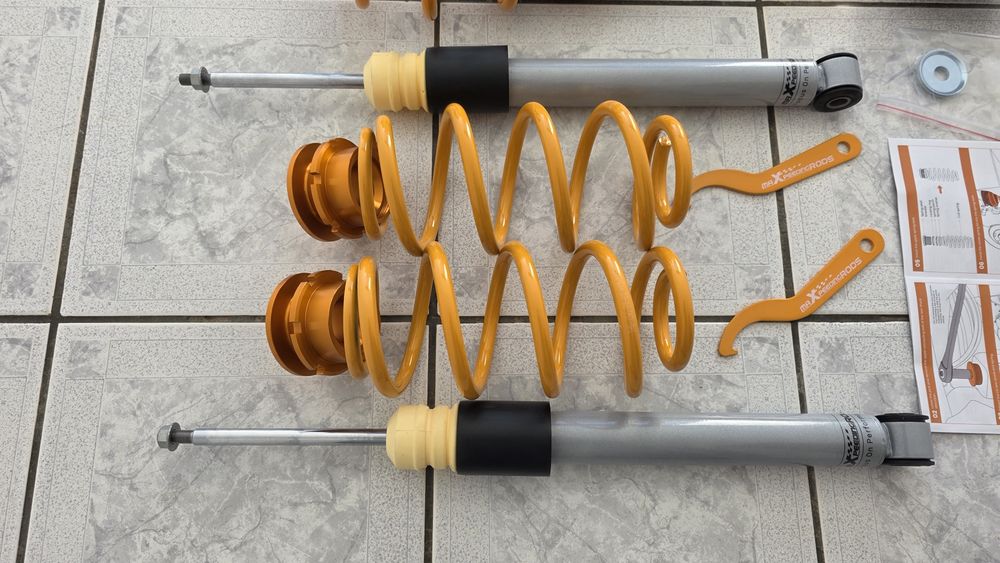 Suspensie sport reglabila VW Golf 5, 6, Passat B6 B7 CC, AUDI A3,  TT