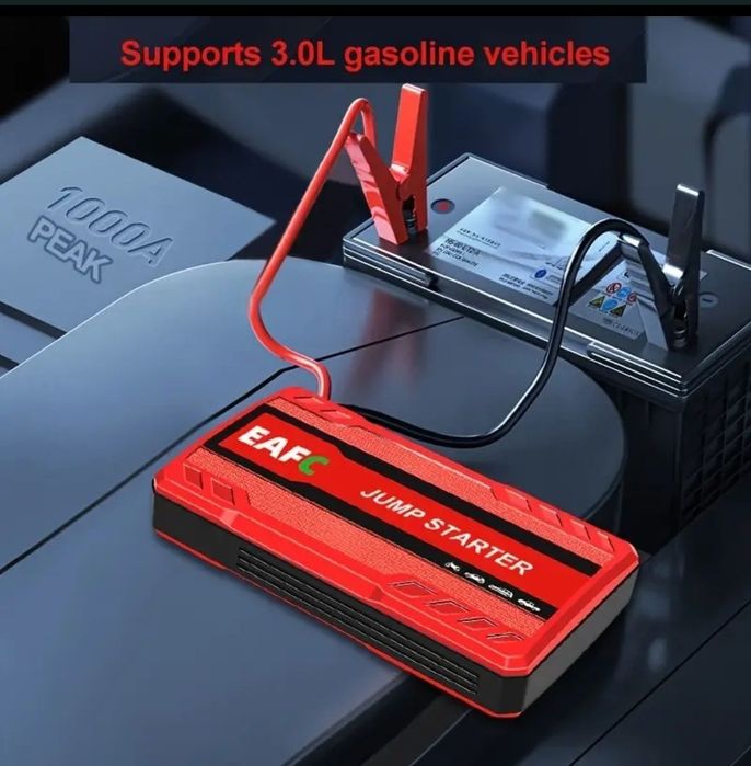 Robot de pornire / Jump Starter Auto Diesel 3.0 Max / Benzina 5.0 Max.