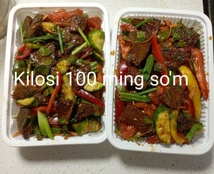 Salatlar turli xil domashniy
