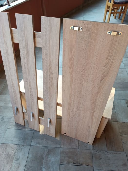 Комплект огледало ,закачалка и рафт за обувки