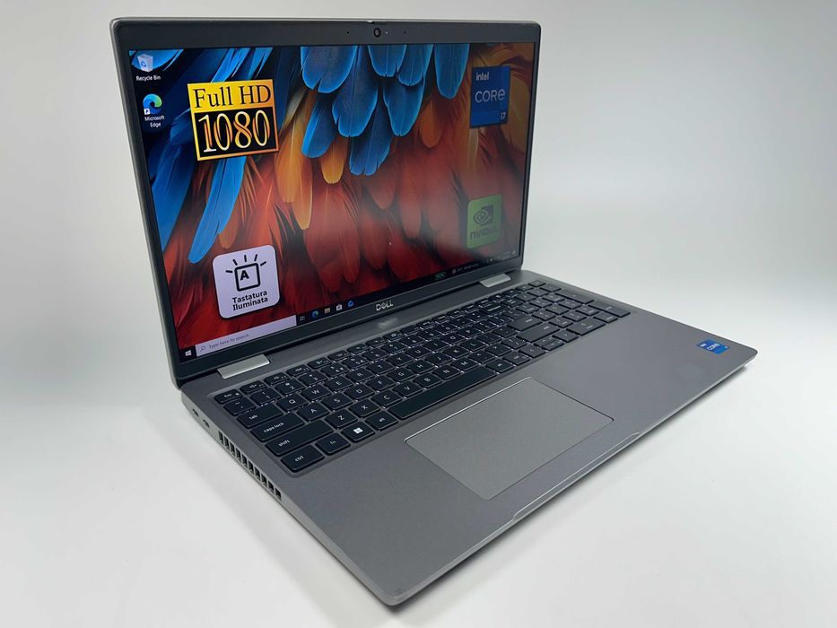 Laptop Dell Precision 3561 Intel i7-11850H 16 gb ram 1TB ssd Nvidia T600 Ecran 15.6 inch Full HD Gama Workstation Win 11 Factura si Garantie 1 an