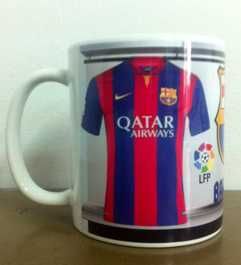 Футболна Чаша на BARCELONA с Ваше име!Уникална Фен Чаша Барселона