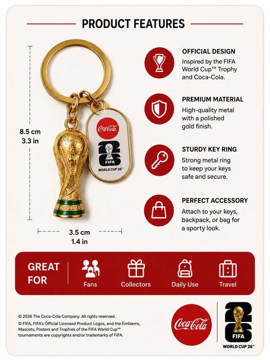 Fifa World Cup Keychain