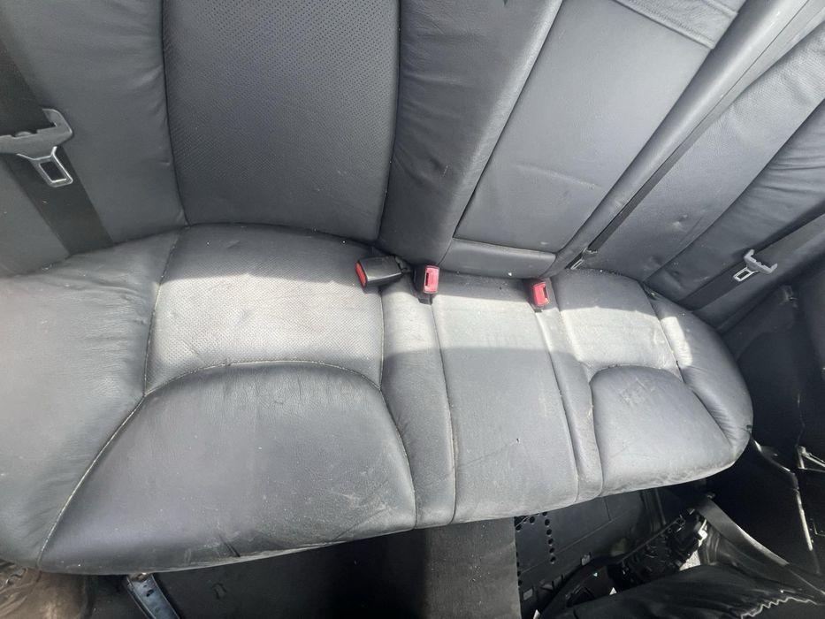 Кожен салон за Мерцедес Mercedes W220 S класа черен от десен волан